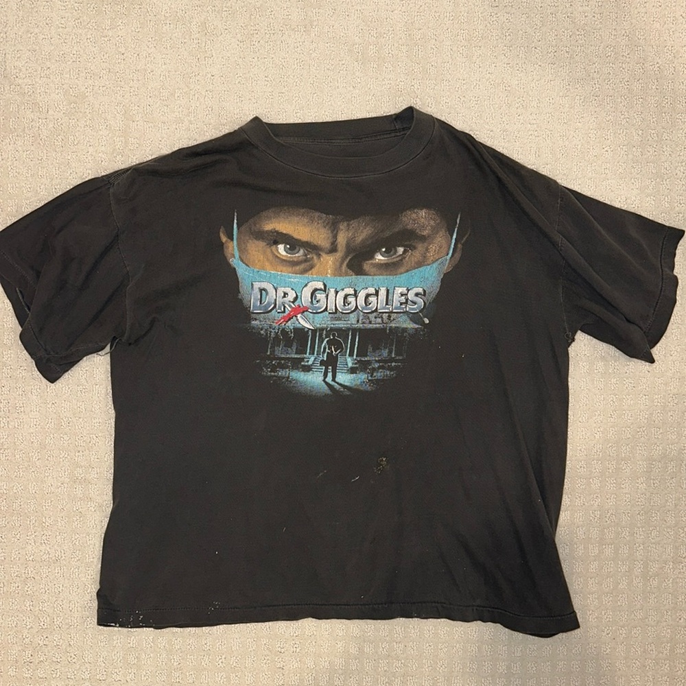 Grail DR GIGGLES 90s horror promo t-shirt